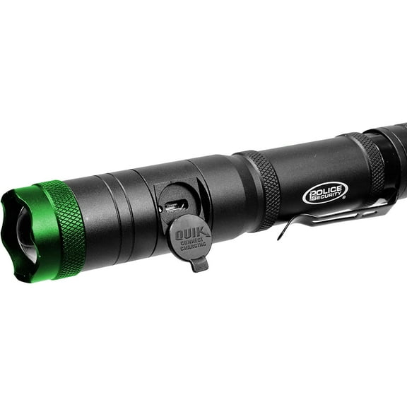Police Security 98295 Dover Rechargeable LED Flashlight 800 Lumens