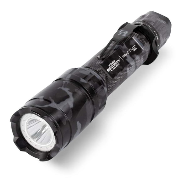 Police Security Trac Tact 2AA Camouflage Cree LED Ultra Brightr Flashlight