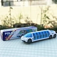 thumbnail image 1 of Police Series Super Bus Electric Plastic Toy Kids Electronic Car with 5D Music and Light, 1 of 2