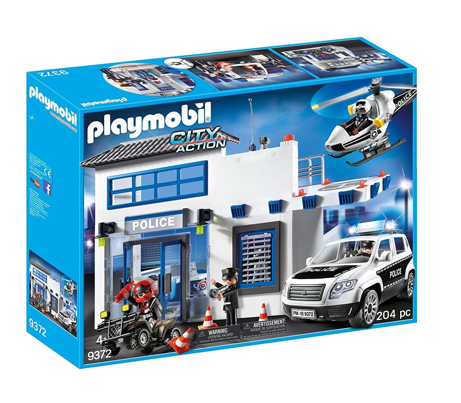 Playmobil police store walmart