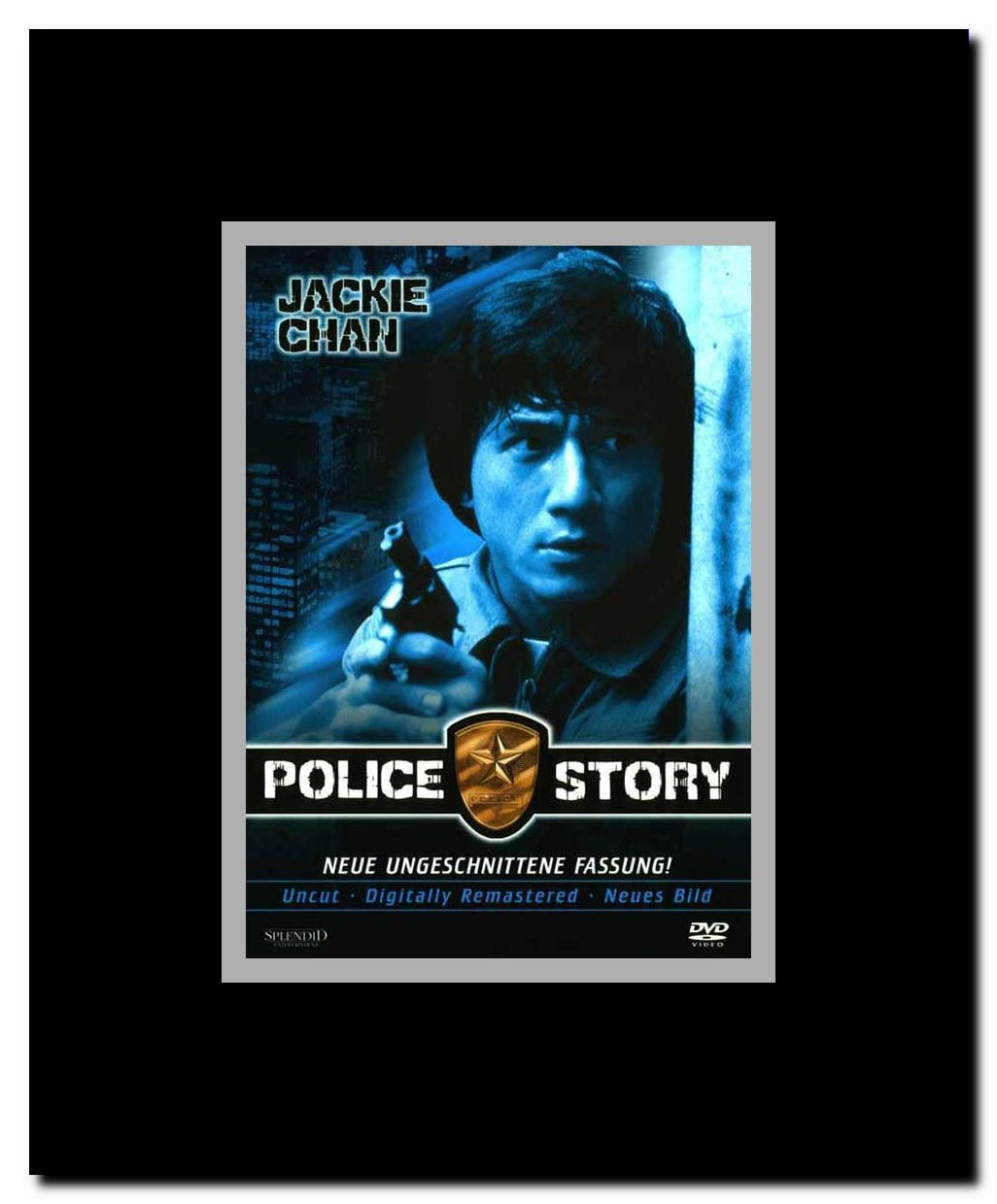 Police Story Jackie Chan's Framed Movie Poster