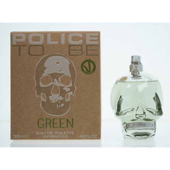 Police To Be Green, Cologne for Men, Mens Fragrances, 4.2 oz EDT Spray