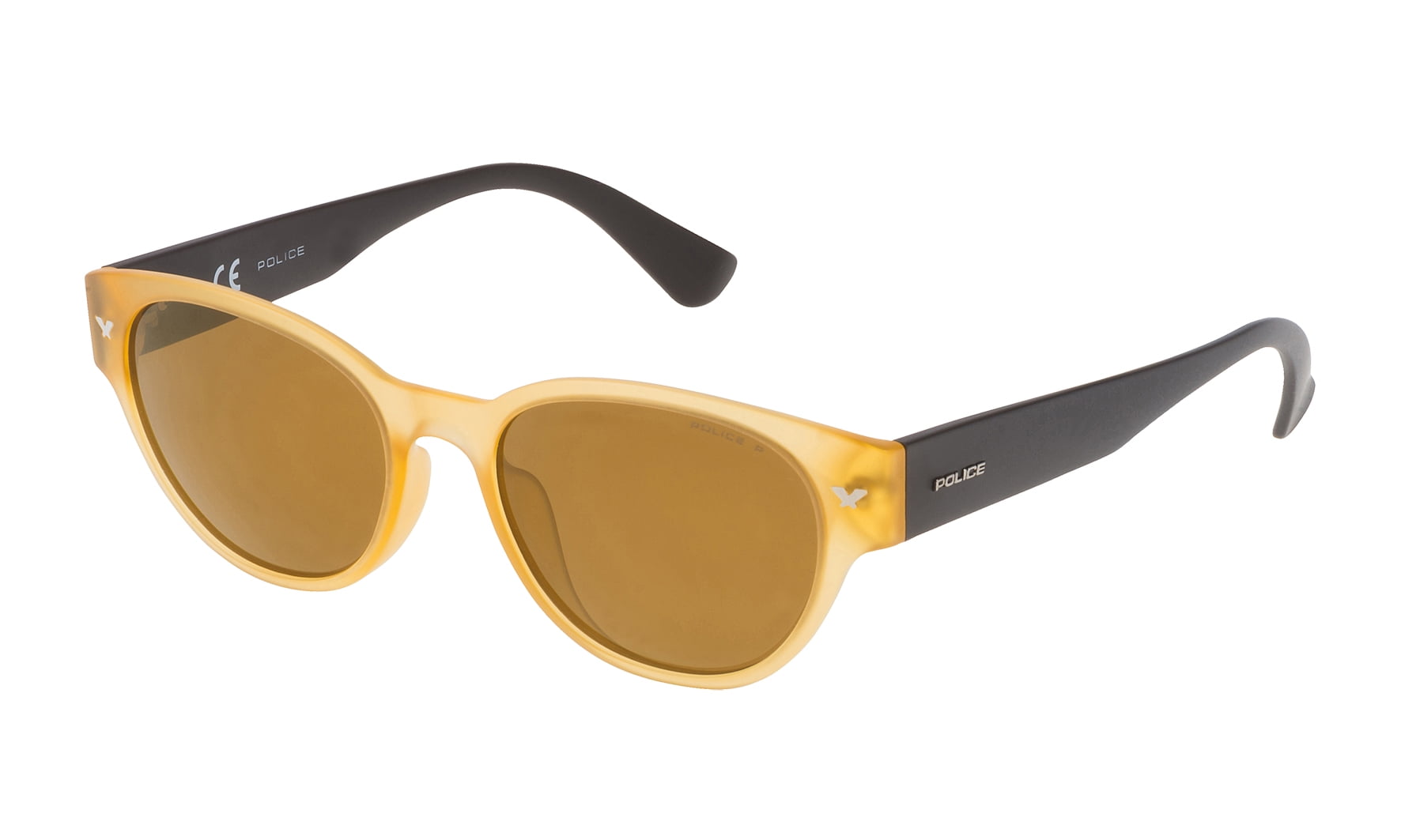 SUNGLASSES - POLARIZED FASHION SUN GLASSES POLICE INCOLORO MEN SPL15152760G