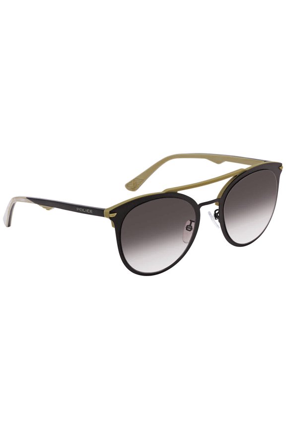 Two Souls Grey Gradient Round Men's Sunglasses SPL491 0L50 53