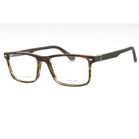 Police VPLF74 N98M Men's Tortoise Plastic Full Rim Eyeglasses