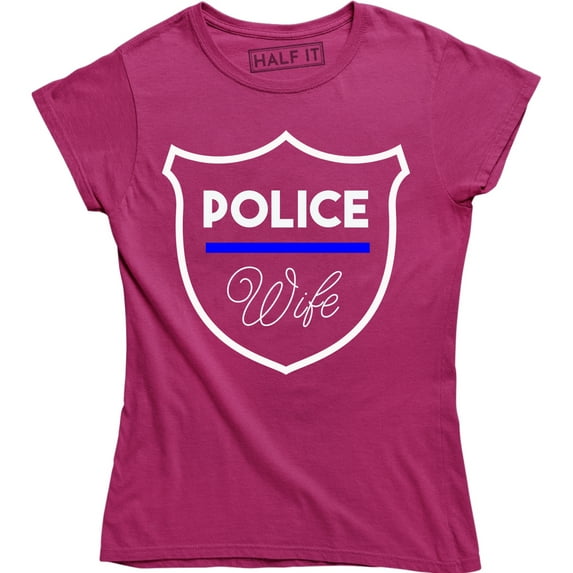 Police Wife - Law Enforcement Officer Policeman Pride Women's T-Shirt