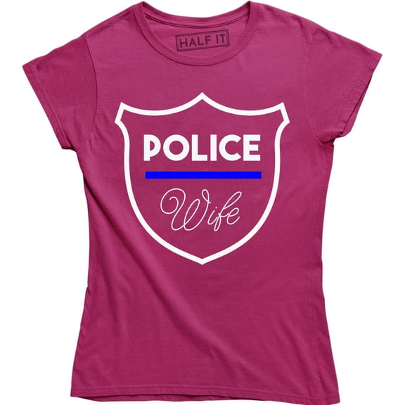 Police Wife - Law Enforcement Officer Policeman Pride Women's T-Shirt