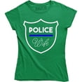 thumbnail image 1 of Police Wife - Law Enforcement Officer Policeman Pride Women's T-Shirt, 1 of 4