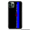 thumbnail image 1 of Police Wife Thin Blue Line Girlfriend Slim Shockproof Hard Rubber Custom Case Cover For iPhone 13 Pro Max Mini 12 XS XR, 1 of 5