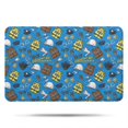 thumbnail image 1 of Police and Vest Blue Pattern Non Slip Microfiber Bathroom Rugs, Soft Rubber Backing Bath Mats for Bathroom Floor Tub and Shower,17"x27", 1 of 5