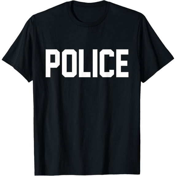 Police for Police Officer Halloween Costume T-Shirt