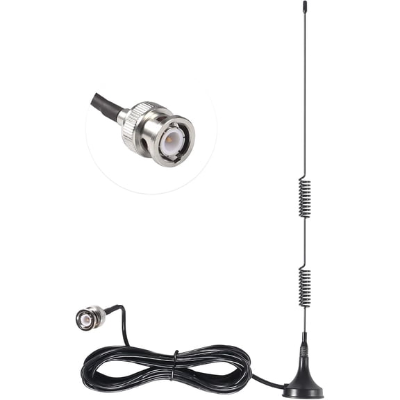 Police scanner antenna 20-1300 dual band amateur radio scanner male head antenna base antenna suitable for police radio scanner