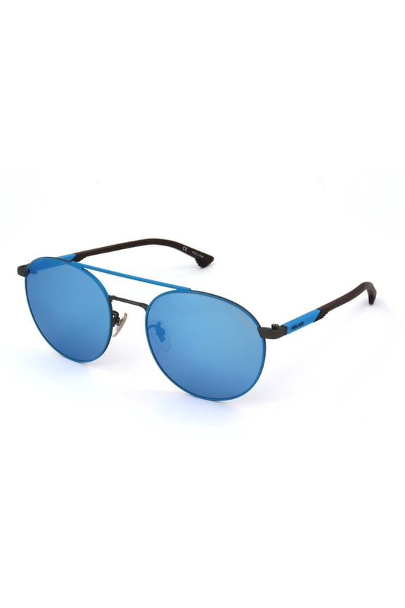 sunglasses SPL717 MAN 55/19/145 8DRB BACHELITE OP-BLU OPACO