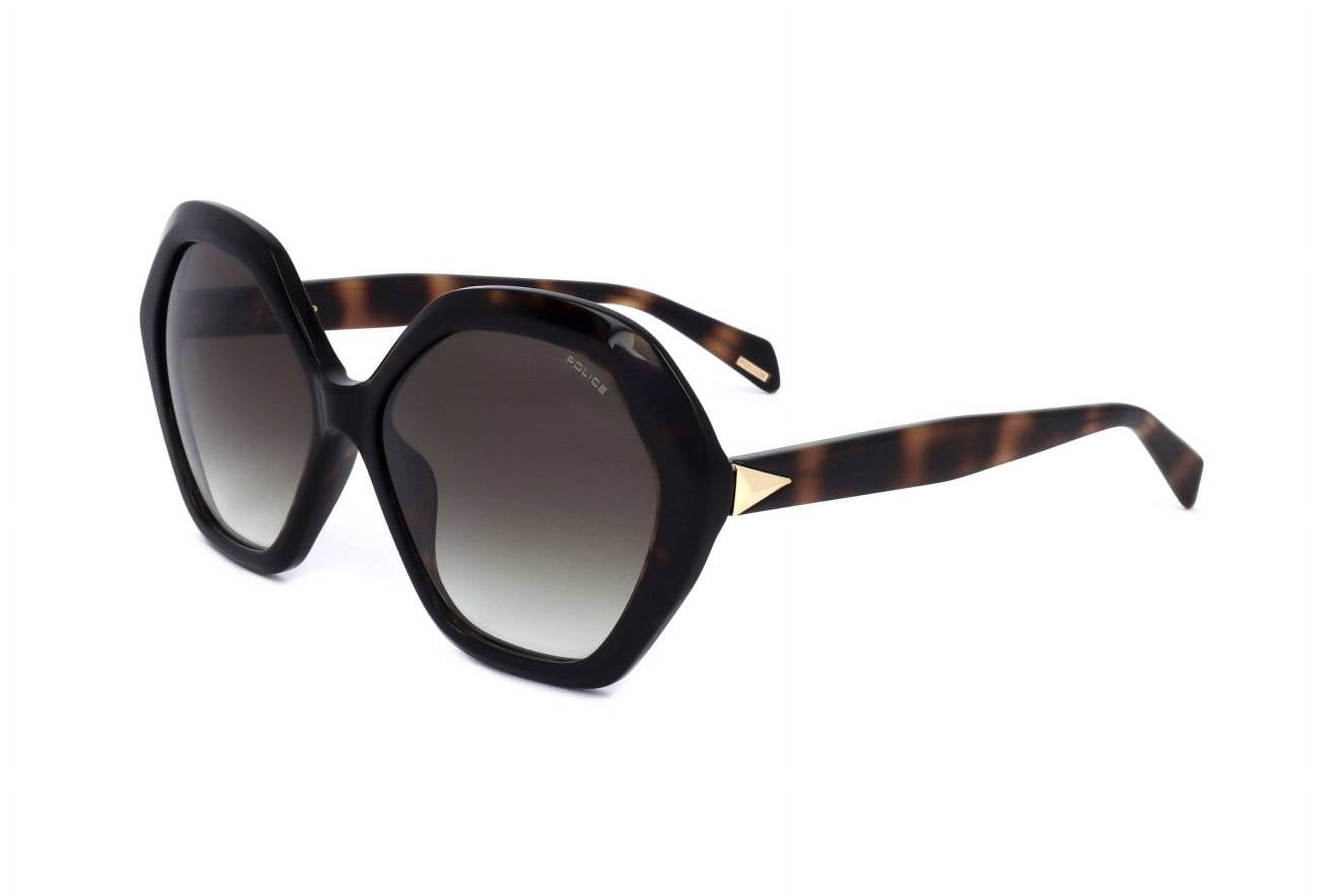 Police Women\'s Shield Sunglasses in Dark Gray Gradient Amazon.com: POLICE SPLL09E SUMMIT 2 Polarized U28Z 56 New  main image 2