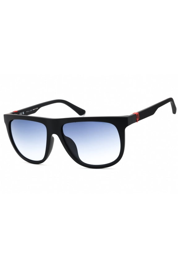 SPLN33 0V14 59mm Square Sunglasses Men's Matte Sandblasted Blue