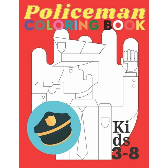 Policeman Coloring Book (Paperback)