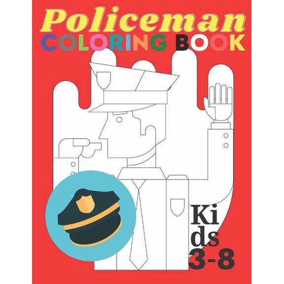 Policeman Coloring Book (Paperback)