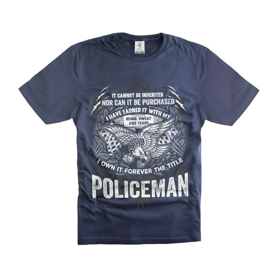 Policeman Patriotic Shirt Men's Police Shirts Policemen Gifts Police Officer Shirts
