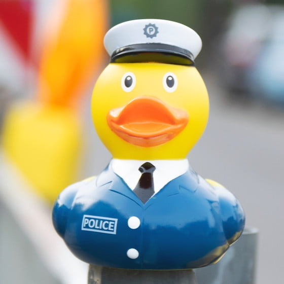 Policeman Rubber Duck