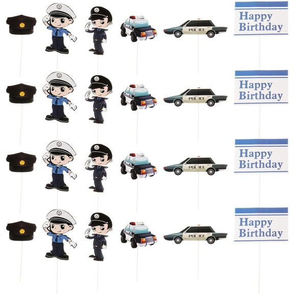 MERRYHAPY party cake decoration Assorted Color 24Pcs