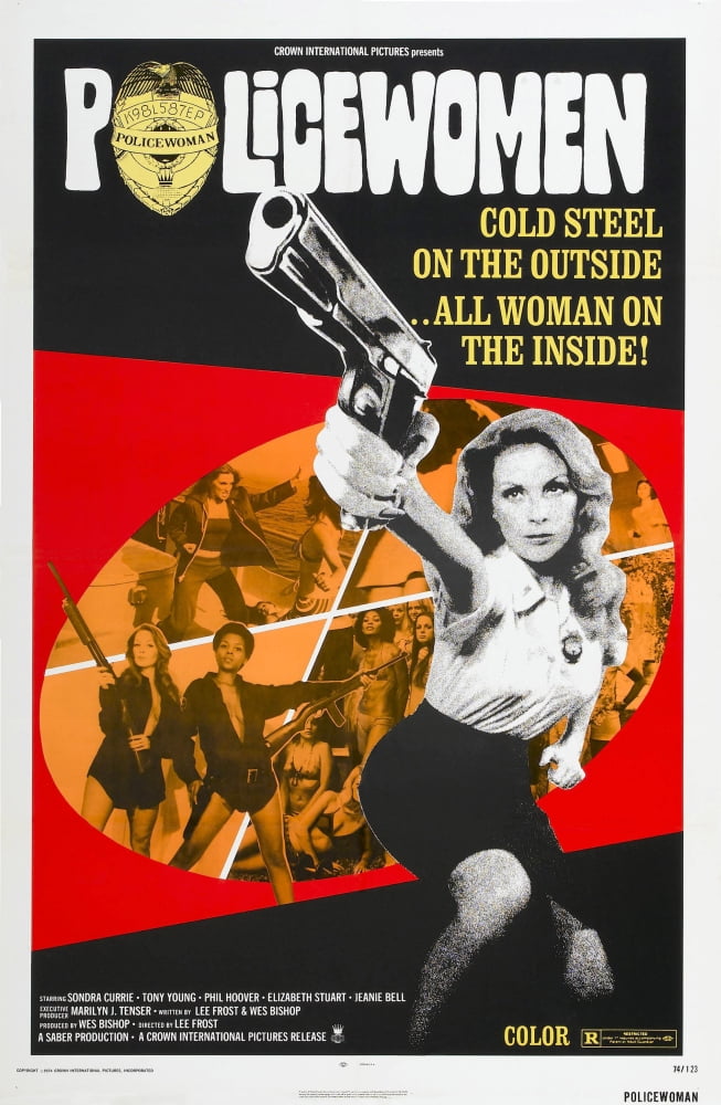 Policewomen U Canvas Art - (11 x 17)