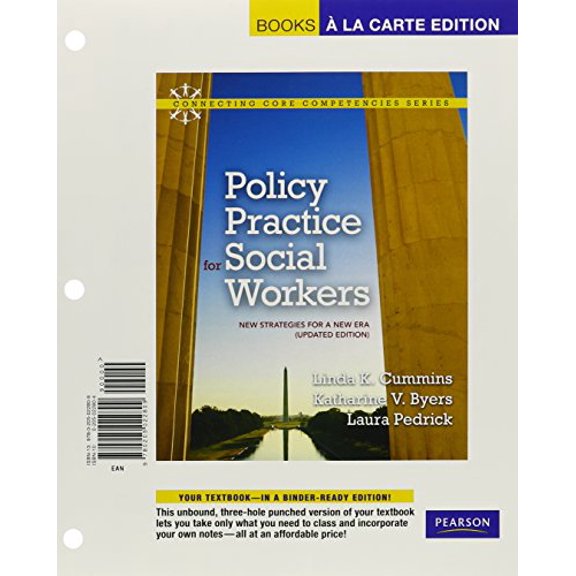 Pre-Owned Policy Practice for Social Workers: New Strategies for a New Era (Updated Edition), Books a la Carte Edition