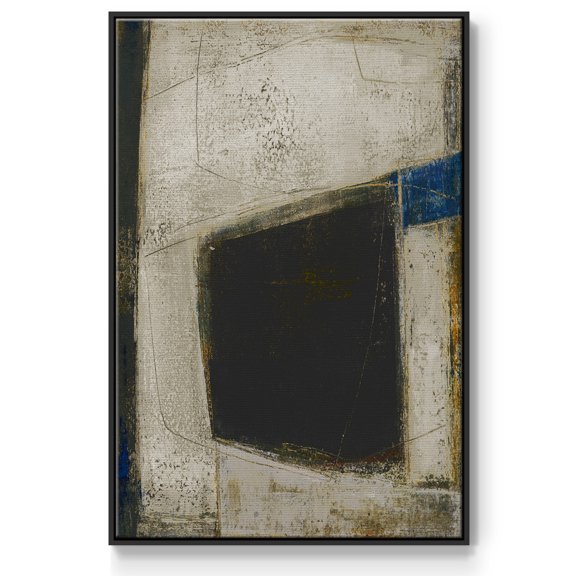 Policy of Truth II Framed Premium Gallery Wrapped Canvas - Ready to Hang - 17 x 25 - Black Floating Frame