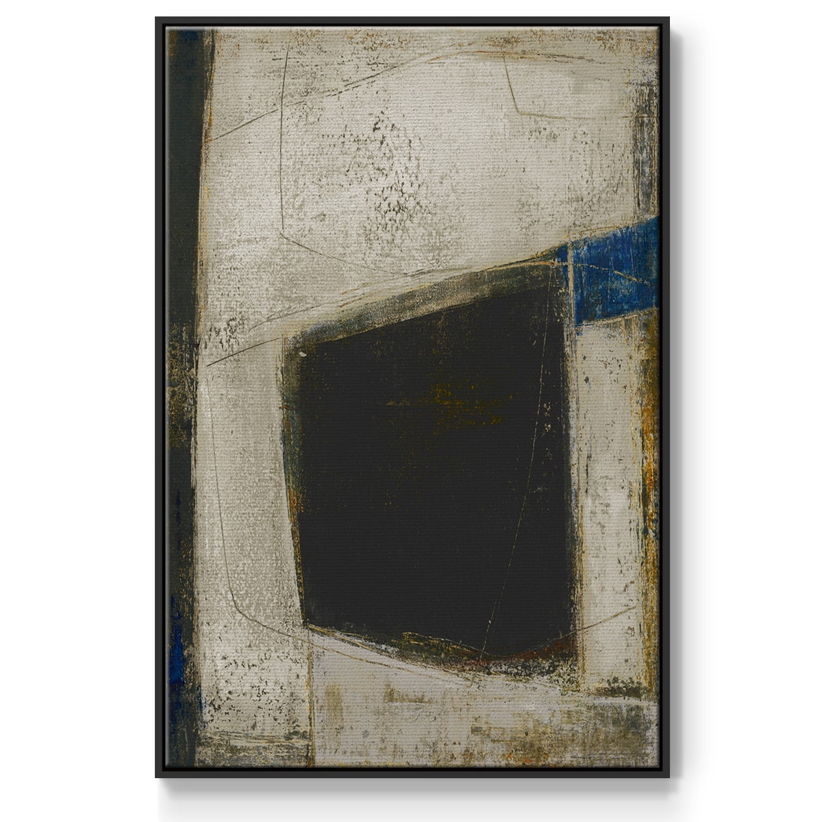 Policy of Truth II Framed Premium Gallery Wrapped Canvas - Ready to Hang - 25 x 37 - Black Floating Frame