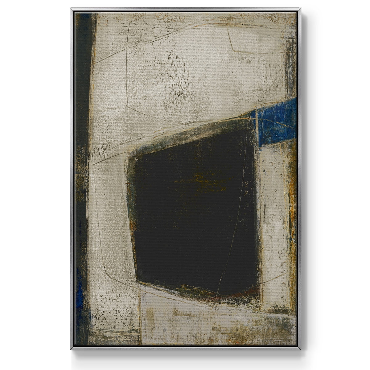 Policy of Truth II Framed Premium Gallery Wrapped Canvas - Ready to Hang - 27 x 41 - Silver Floating Frame