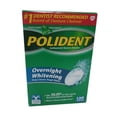 thumbnail image 1 of polident overnight whitening denture cleanser 120 tablets (pack of 2), 1 of 2
