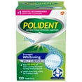 thumbnail image 1 of Polident Overnight Whitening Denture Cleanser Tablets - 120 Count, for Adults, 1 of 14