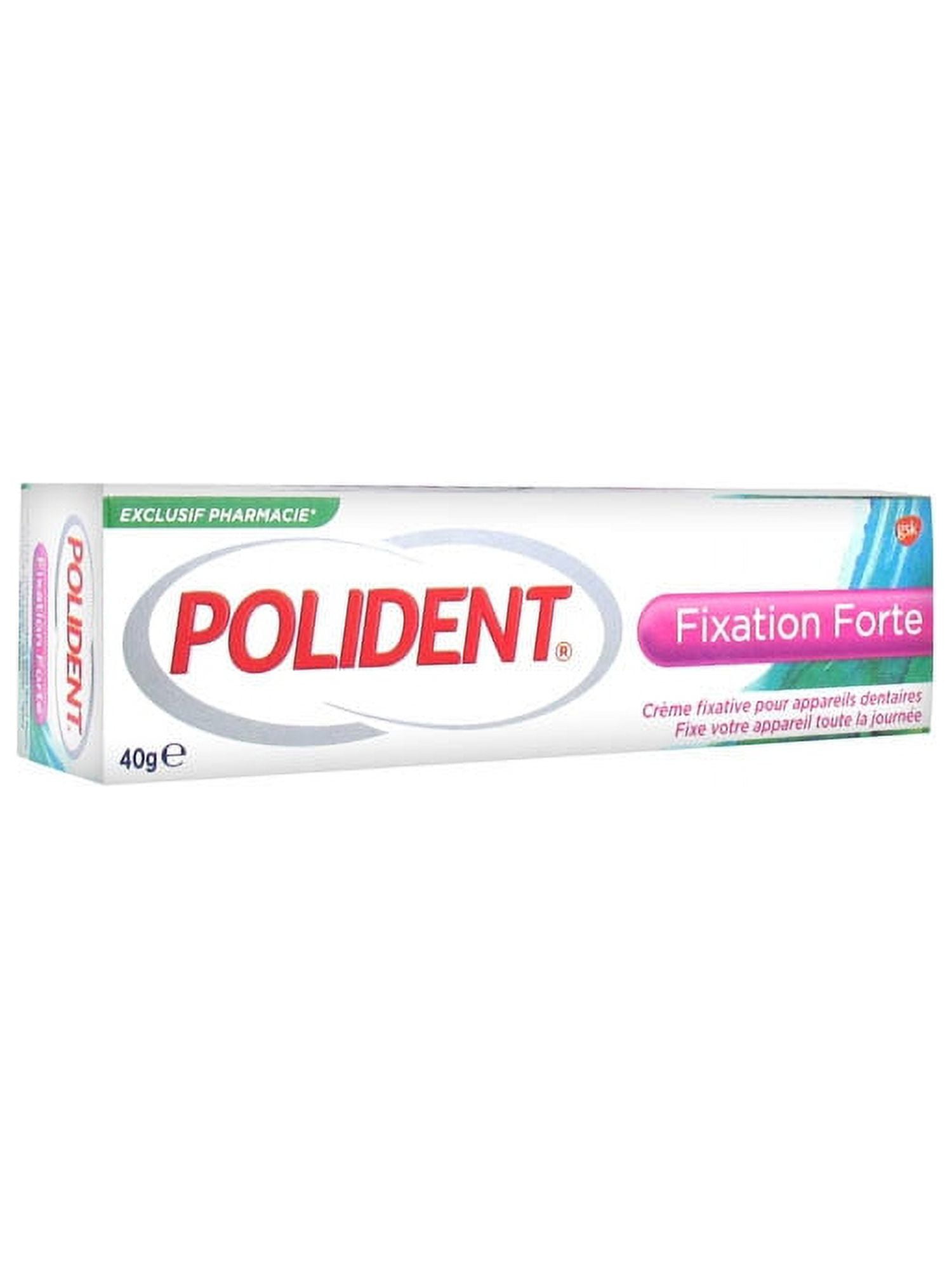 Polident Strong Fixation Fixative Cream for Dental Devices 40g