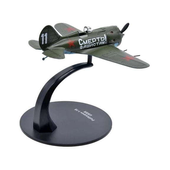 Polikarpov I-16 Fighter Plane 1 by 72 Scale Diecast Model Car