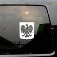 thumbnail interactive-video image 1 of 2x Poland Coat Of Arms Car Sticker - Polska Contour Decal - 11cm - National Team Fan Gift 1 of 1