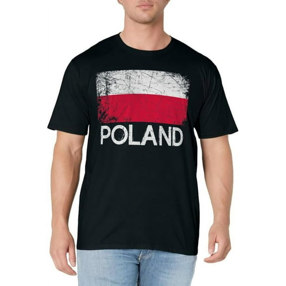 Polish Flag | Vintage Made In Poland Polska Gift T-Shirt