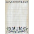 thumbnail image 1 of Polish Folk Art Small Magnetic Note Pad, Kashubian Flowers, 1 of 1