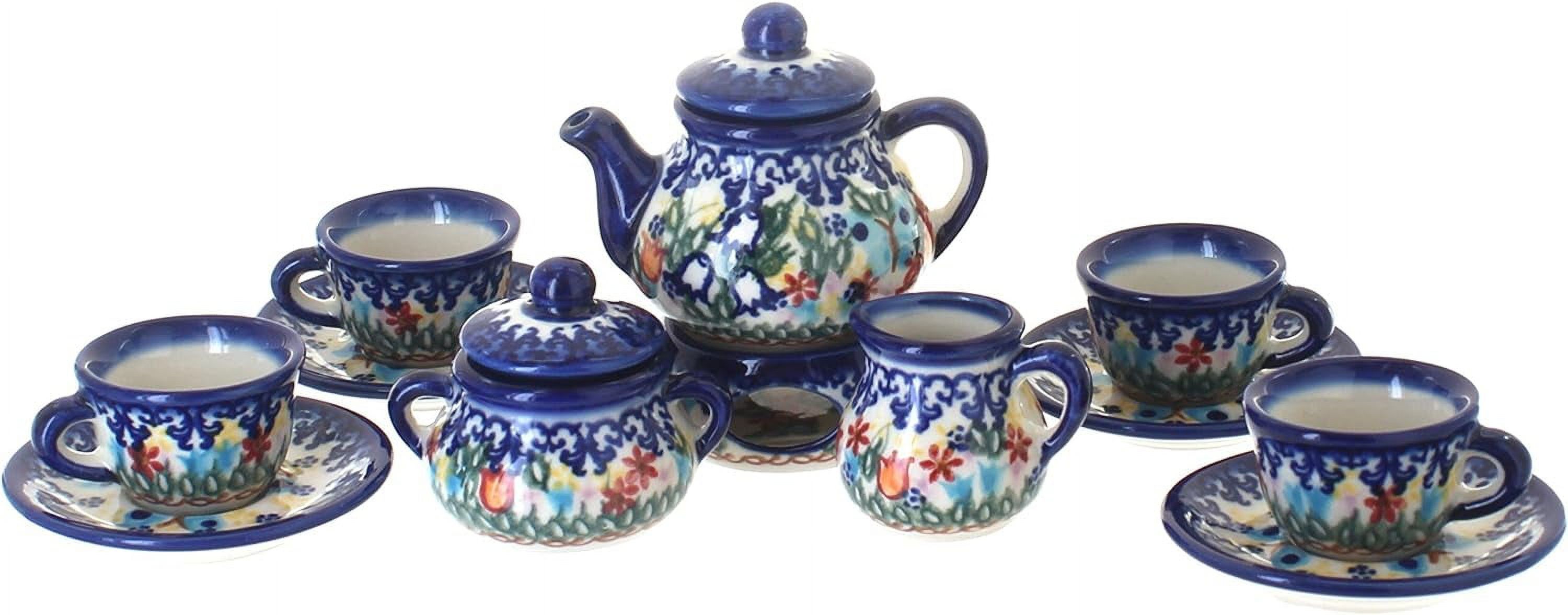 Polish Garden Of Miniature Tea Set