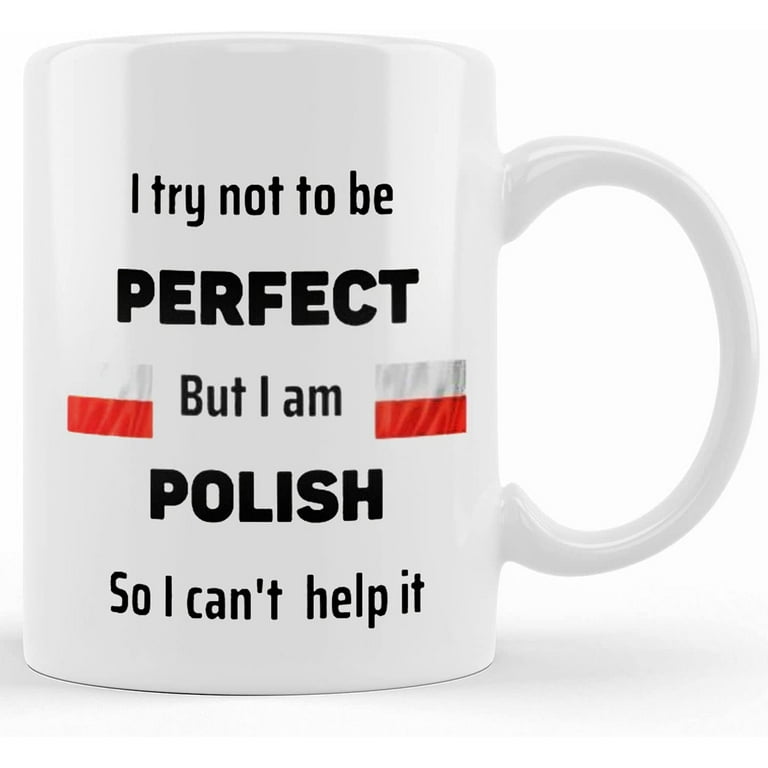 Polish Gifts, Polish Mug, Gift For Polish Mom, Gift For Polish Dad