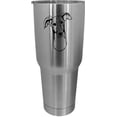 thumbnail image 1 of Polish Greyhound Dog Themed Etched 30oz Stainless Steel Tumbler, 1 of 1