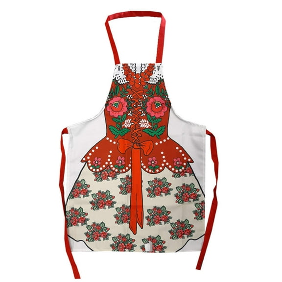 Polish Highlander Folk Art Costume Kids Kitchen Apron for 7-10 years old