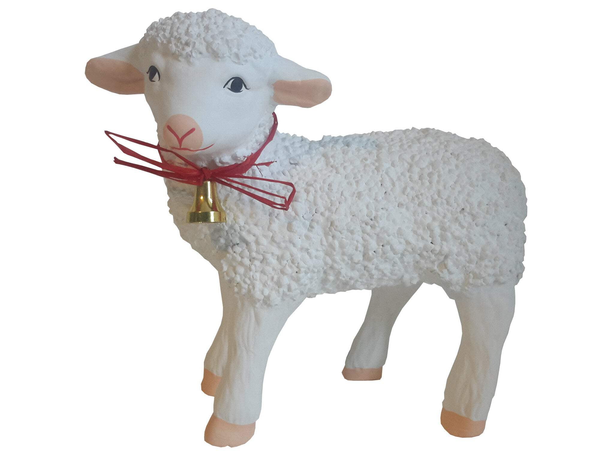 Polish Large Standing Easter Lamb (Baranek Wielkanocny), 7.5" High