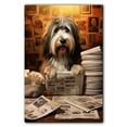 thumbnail image 1 of Polish Lowland Sheepdog Dog Bathroom Decor - Funny Bathroom Decor Wall Art, Dog Bathroom Wall Art and Animal Canvas, Dog Bathroom Canvas, 1 of 4