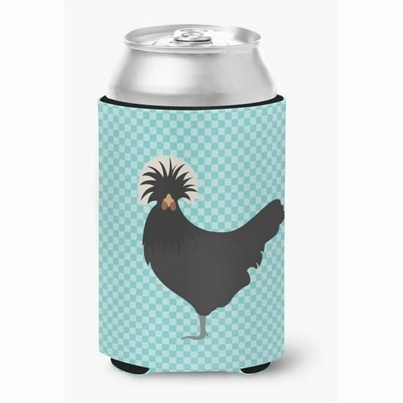 Polish Poland Chicken Blue Check Can or Bottle Hugger
