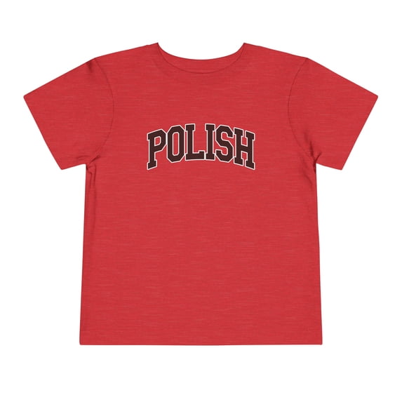 Polish Poland Toddler Shirt Gifts Boy Girl Size 2T-5T