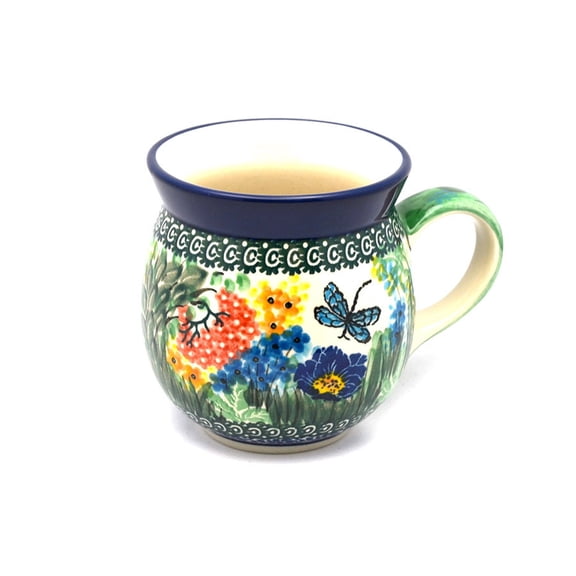 Polish Pottery Mug - 15 oz. Bubble - Unikat Signature U4612
