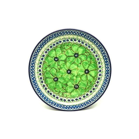 Polish Pottery Plate - 9 1/2" Luncheon - Unikat Signature U408A
