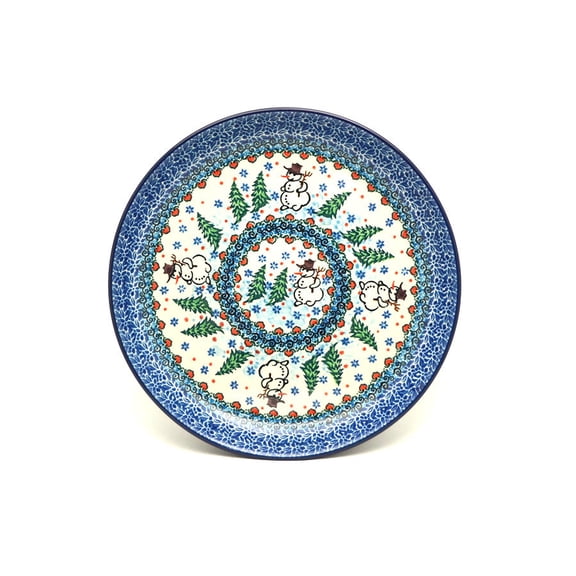 Polish Pottery Plate - 9 1/2" Luncheon - Unikat Signature U4661