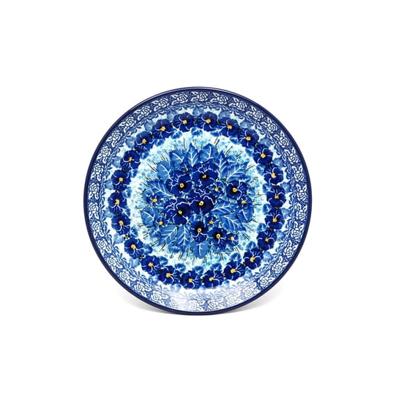 Polish Pottery Plate - Salad/Dessert (7 3/4") - Unikat Signature U3639