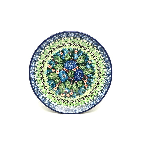 Polish Pottery Plate - Salad/Dessert (7 3/4") - Unikat Signature U4572