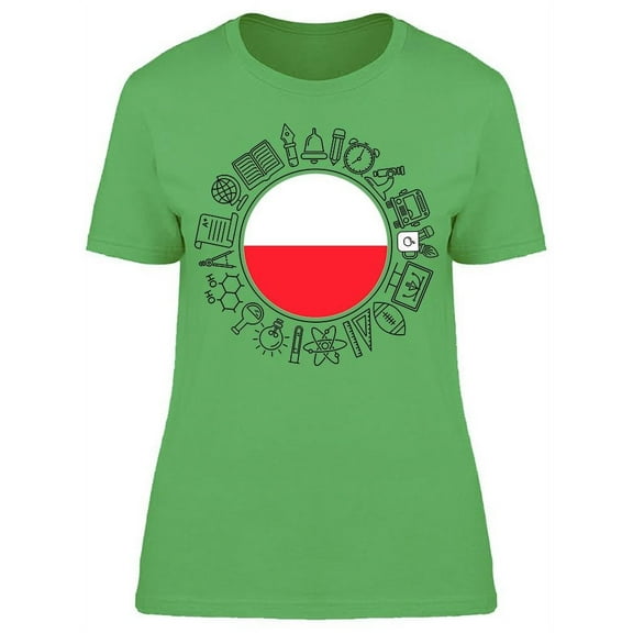 Polish School T-Shirt Women -Image by Shutterstock, Female Small